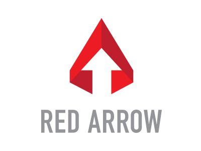 Red Arrow | Typographic logo design, Branding design logo, Graphic ...