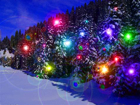 Christmas Lights Wallpapers and Screensavers (72+ images)