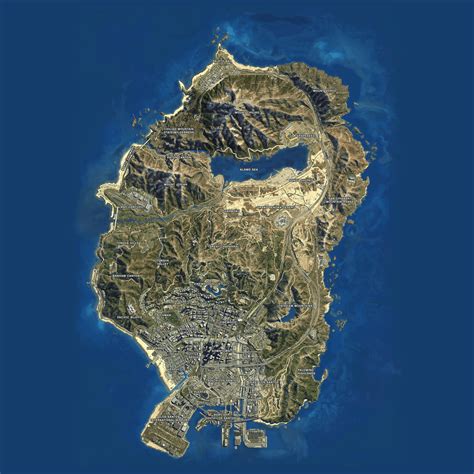 Gta Iv Map With Street Names