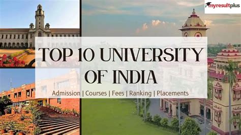 Nirf Ranking 2023: Iisc Bangalore Ranked Best University, Followed By ...