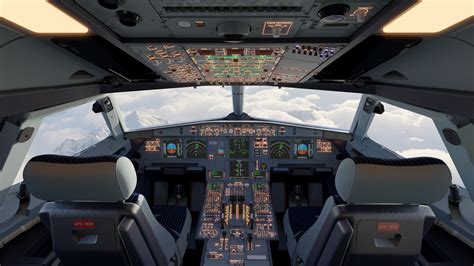 Airbus A320-200 Cockpit Interior - Finished Projects - Blender Artists ...