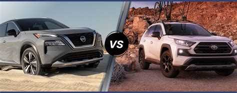 2021 Nissan Rogue vs 2021 Toyota Rav4 - Royal Oak Nissan