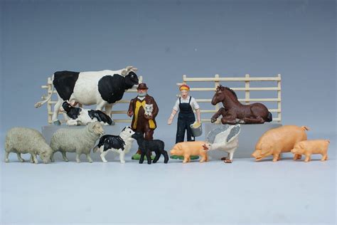 Britains Plastic Farm Assortment - Loose Set - Herald Toys and Models