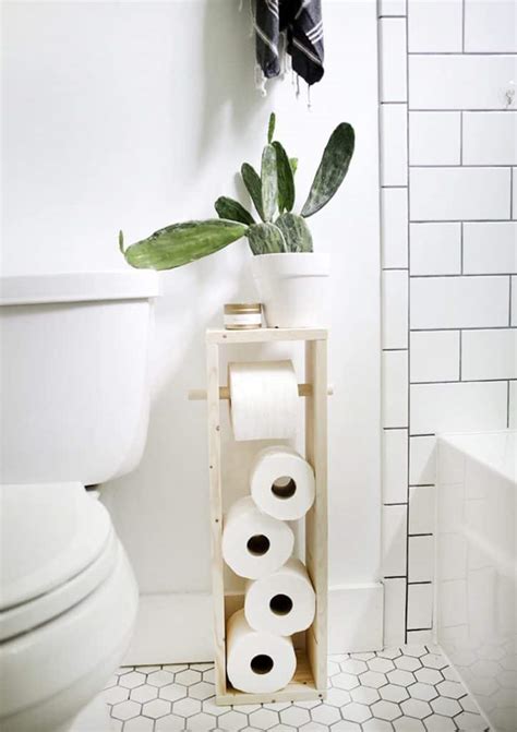 20 Creative DIY Toilet Paper Holders To Liven Up Your Bathroom