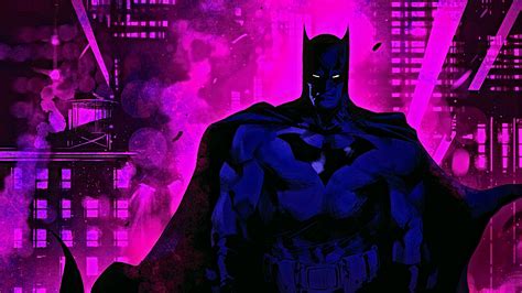 Batman Purple Theme Wallpaper,HD Superheroes Wallpapers,4k Wallpapers ...