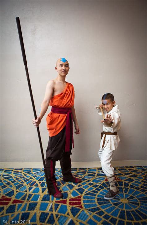 Avatar The Last Airbender Cosplay Aang - Costplayto