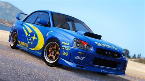 Subaru Impreza WRX STI 2004 - World Rally Team livery - GTA5-Mods.com