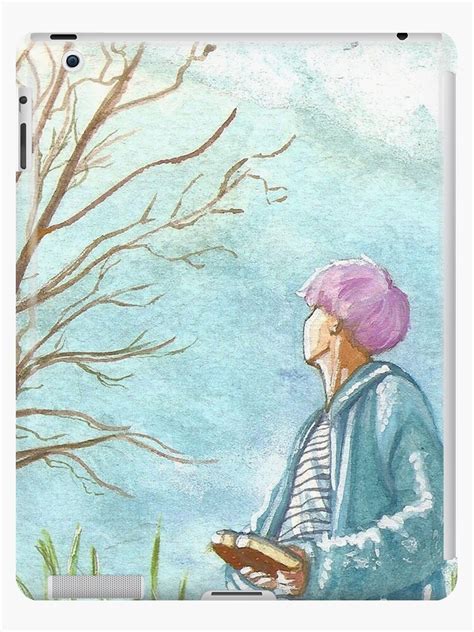 "Jimin Spring Day BTS Watercolor Painting" iPad Cases & Skins by ...