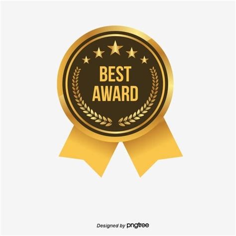 Best Awards PNG Image, Best Award Label Design Elements, Award Clipart ...