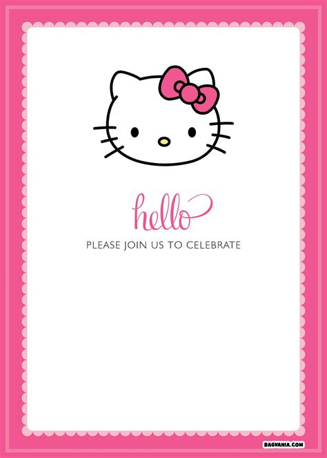 the hello kitty birthday party is set up with pink and white stripes ...