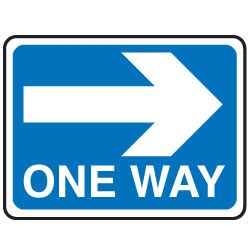 One Way Traffic Sign - ClipArt Best