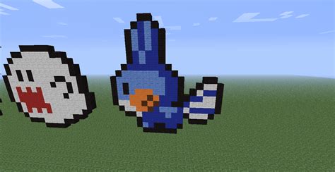 Mudkip Mincraft Pixel Art by MattyCook on DeviantArt