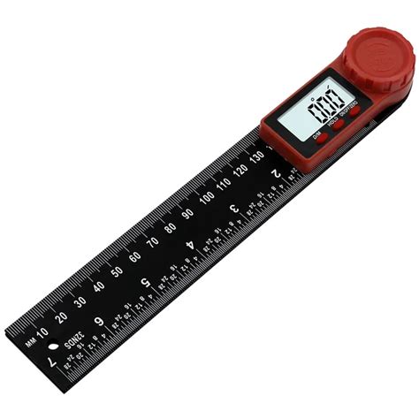 200mm digital instrument angle inclinometer angle digital scale ...