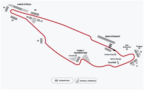 Canadian F1 Track & Grandstand Guide | Circuit Gilles Villeneuve ...