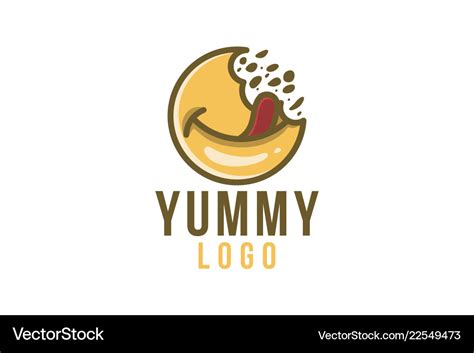 Delicious food yummy logo designs inspiration Vector Image