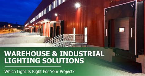 Warehouse & Industrial Lighting - Which Light Do You Need? - GKOLED