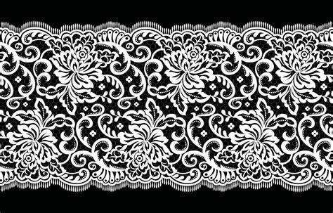 Seamless lace pattern, flower vintage vector background. 5721337 Vector ...