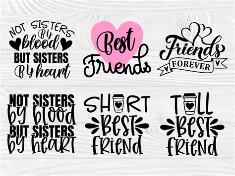 Bffs Svg Best Friends Eps Png Svg Friends Svg Besties Svg Dxf Cricut ...