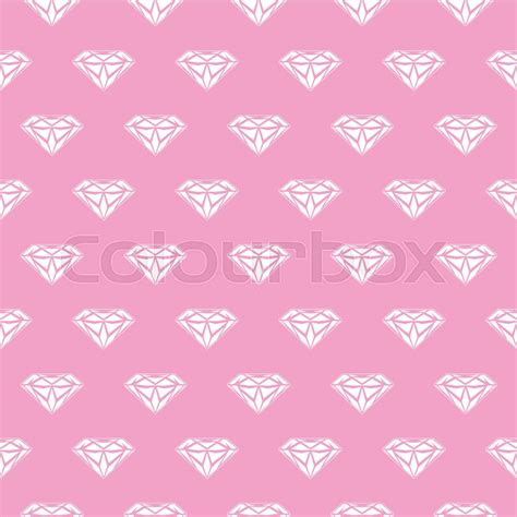 Pink Diamond Pattern Wallpaper