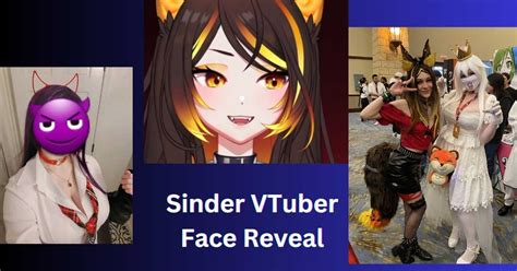 Sinder VTuber Face Reveal Rising Star With 70k Subscribers And A Unique ...