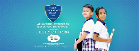 Aachi Global school is awarded as Best School in Chennai(west) 2018 ...