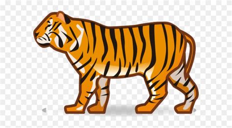 Tiger Emoji Clipart (#3710857) - PinClipart