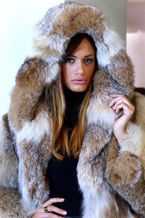 Hooded Lynx Fur Jacket | Fur coat, Fur, Fur fashion