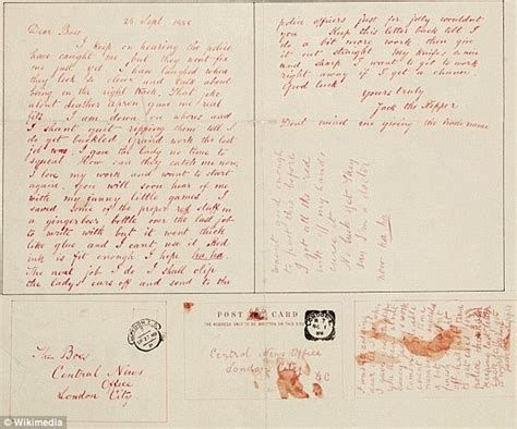 Two key Jack the Ripper letters were written by one person | Daily Mail ...