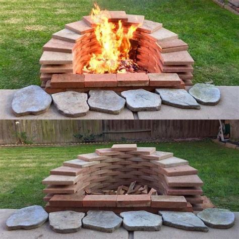 Diy Outdoor Fire Pit With Bricks - Fire Pits Diy