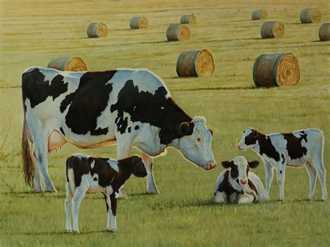 Friesian Cow and Calves | Brett Jarrett + BOWG | bayofwhalesgallery.com ...