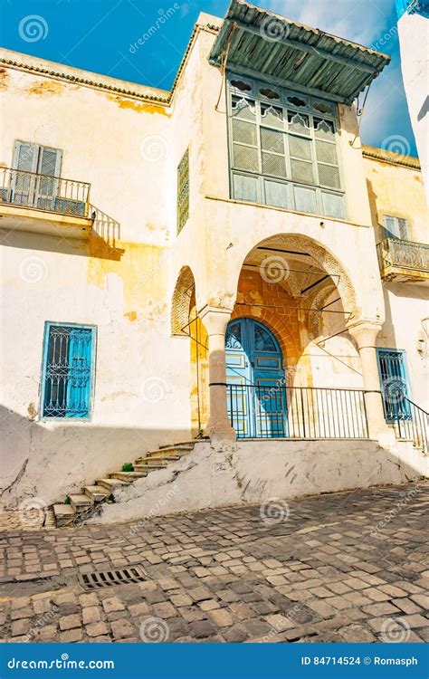 Sidi Bou Said, Famouse Village with Traditional Tunisian Architecture ...