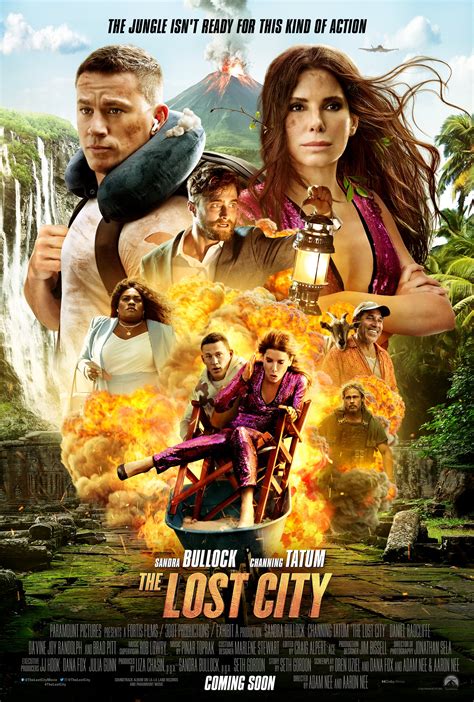 Official poster for The Lost City (March 2022) : r/movies