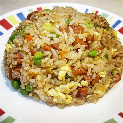 [homemade] SPAM Egg Fried Rice. : r/food