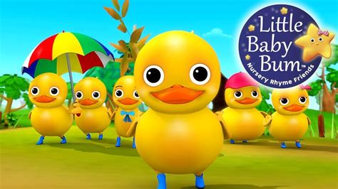 Six Little Ducks | From Five Little Ducks | Nursery Rhymes | by ...