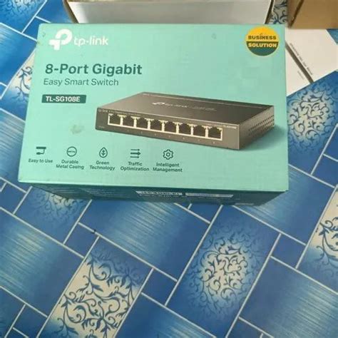 8 Port Gigabit Ethernet Switch at best price in Kolkata by Biswa ...