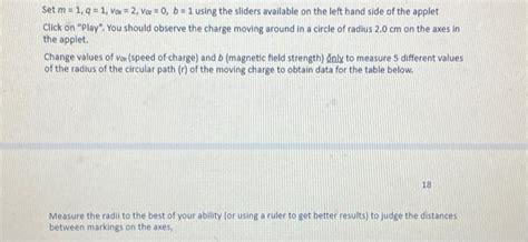 Solved EXPERIMENT 5: THE SPECIFIC CHARGE OF THE ELECTRON | Chegg.com