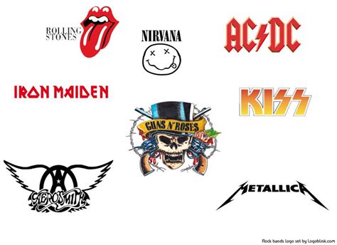 8 Famous Rock Music Logos Explained - Logoblink.com