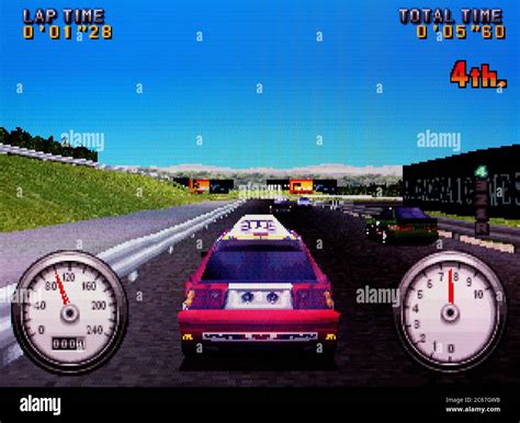 Racing - Sony Playstation 1 PS1 PSX - Editorial use only Stock Photo ...