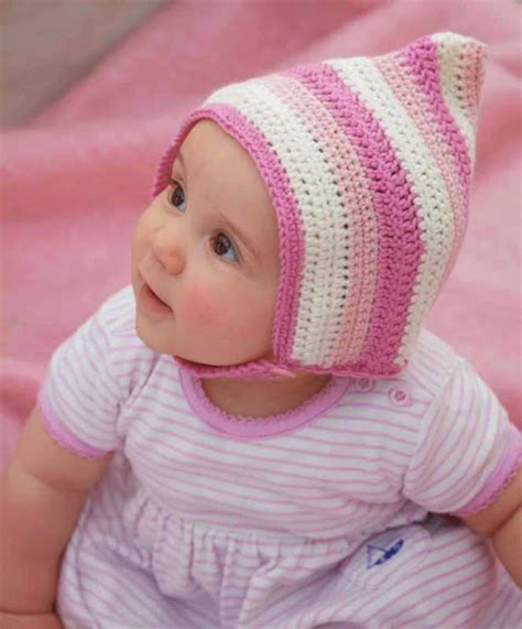 Crochet Baby Bonnet ⋆ Crochet Kingdom