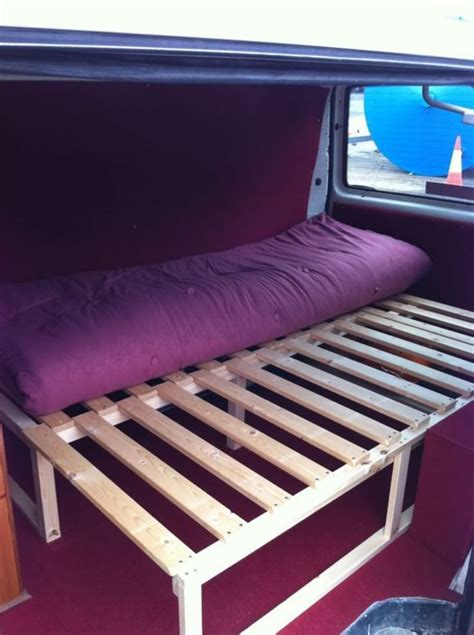 Chic Camper Bed Remodel Ideas | Campervan bed, Camper beds, Van bed