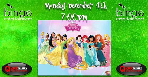 Disney Princess Trivia Night – Q Bar | Darien