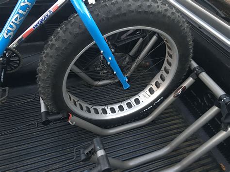 Pipeline Racks Fat Tire Bikes | Truck bed bike rack, Diy bike rack, Diy ...