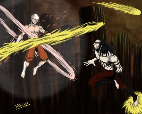 Aang vs Ozai by SirChronoss on DeviantArt