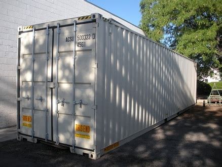 Rent a large 40' storage pod from All Seasons Rent All