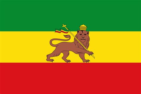 Flag of Ethiopian Empire, one of the coolest flag on my opinion : r ...