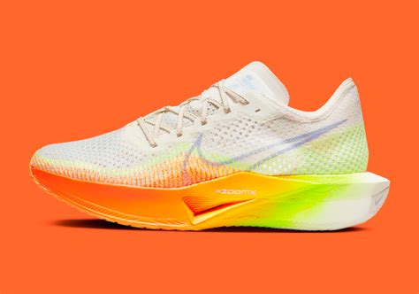 Nike ZoomX Vaporfly 3 "Orange/Neon" DV4129-101 | SneakerNews.com