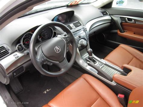 Umber Brown Interior 2010 Acura TL 3.7 SH-AWD Technology Photo ...