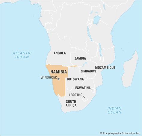 Namibia | History, Map, Flag, Population, Capital, & Facts | Britannica