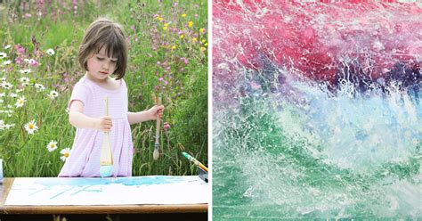 5-Year-Old Girl With Autism Creates Stunning Paintings | DeMilked