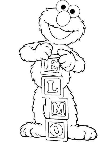 20 Ideas for Elmo Coloring Pages for toddlers - Home, Family, Style and ...